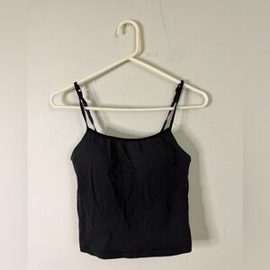 Macy’s One Step Ahead Black Spaghetti Strap Camisole
